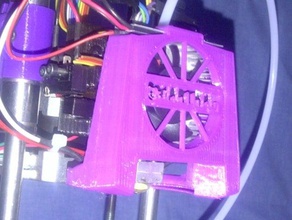 smartrap huxley sıcak uç fan kanalı 3d yazıcı aksesuarlar huxely 3d print model - Mito3D