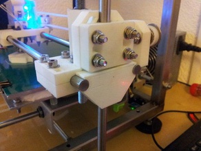 z-axis stabilizer reprap protos v2 3d printer accessories wobble z-wobble 3d print model - Mito3D