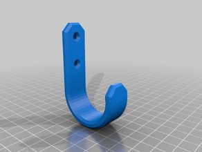 wall hook organization customized 3d print model - Mito3D