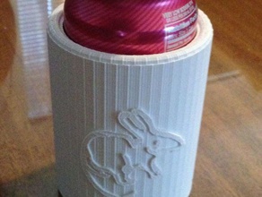 bilbycnc printober 2012 stubbie holder containers aussie can cooler drink 3d print model - Mito3D