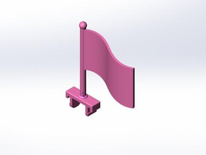rokenbok bandiera ingegneria 3d print model - Mito3D