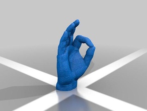 ok mano las esculturas manos 3d print model - Mito3D