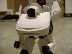 insightasimo Transformator Modell Roboter action-Figur 3d print model - Mito3D