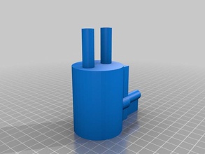 hot water breatheroverflow manifold household 3d print model - Mito3D