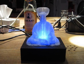 emma-ohnoes - Elektronik alarm arduino aws cloud enma-o das Internet der Dinge Licht Skulptur temboo yama yun 3d print model - Mito3D