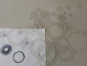 laser-cut-41-teiliges set hypotrochoid Kunst tools 3d print model - Mito3D