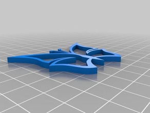 borboleta pingente do schmetterling kettenanh&aumlnger os acessórios anhn neclace 3d print model - Mito3D