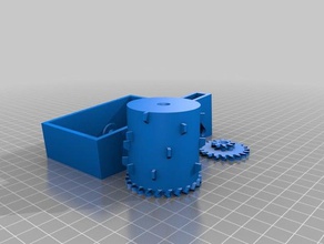 my customized music box mechanical toys 3d print model - Mito3D