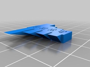 15-45 grado voladizo de la prueba 3d impresión pruebas personalizado 3d print model - Mito3D