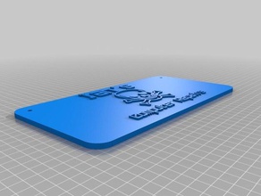 ma connexion personnalisé des signes logos 3d print model - Mito3D