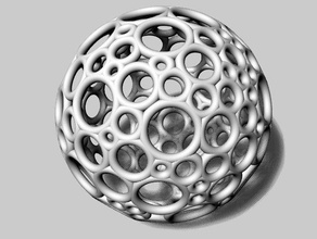 parametrico cerchio di imballaggio palla i giocattoli giochi 3d print model - Mito3D