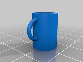 coffee cup test kitchen dining 3d print model - Mito3D