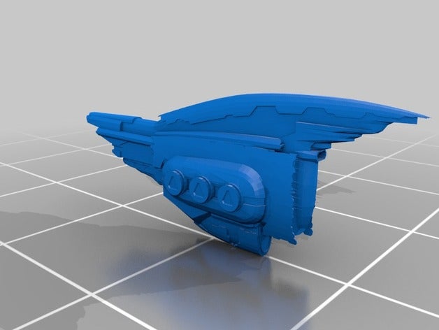 eve online revelation vehicles spaceship 3D print model - Mito3D