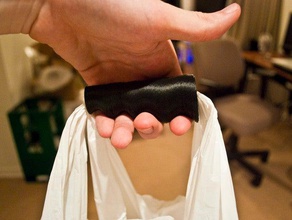 ergonomik plastik torba kolu diğer 3d çanta taşıyıcı parmak Ezik pratik yararlı 3d print model - Mito3D
