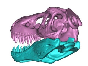 best rex foreverbrfs jewelry bff charm pendant t-re t-rex trexremix 3d print model - Mito3D