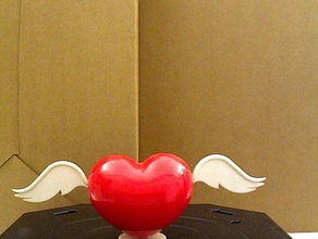 meu coração tem asas makerbotdigitizer scan 3d print model - Mito3D