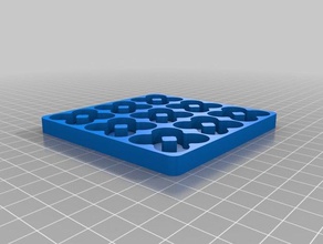 özelleştirilmiş pil tepsi organizasyon 3d print model - Mito3D