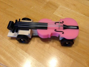 pinhal violino carro remix ponte de cordas veículos 3d print model - Mito3D