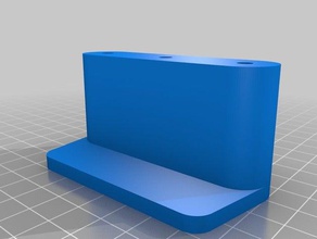 o mac mini de suspensão do suporte organização personalizado 3d print model - Mito3D