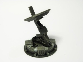 wargame terrain antenna objective marker games 40k infinity table wargaming warhammer wh40k 3d print model - Mito3D