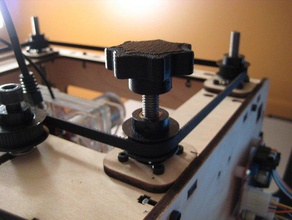 z-eksen düğmesi diğer 2color bot bling crank bölüm yükseltme model aracı yararlı z-crank 3d print model - Mito3D