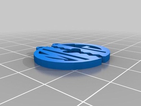 meine angepasste halb-Herz-Monogramm-Anhänger Schmuck 3d print model - Mito3D