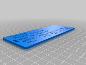 wizyt ps organizasyon özelleştirilmiş 3d print model - Mito3D