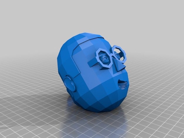 cartoon abby interattiva personalizzato 3D print model - Mito3D