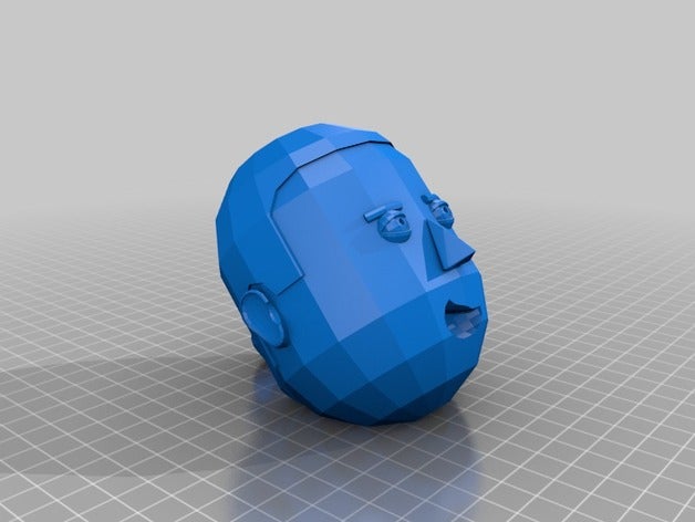 cartoon abby interactive angepasst 3D print model - Mito3D