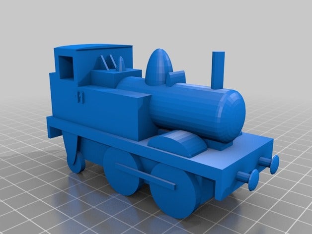 oliver der great western-Motor 3d drucken 3D print model - Mito3D