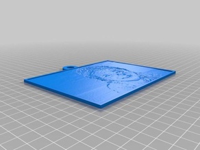 nani 2d art customized 3d print model - Mito3D