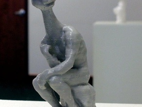 whatim giraffe Skulpturen 123d catch Kunst mashup - Originale rodan scan Denker Spielzeug 3d print model - Mito3D