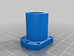 anti-retroceso de la tuerca 3d impresora partes 3d print model - Mito3D