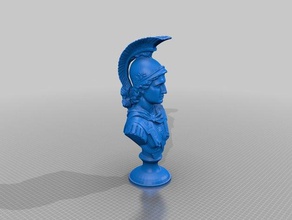 bust alexander great remix sculptures 3d print model - Mito3D