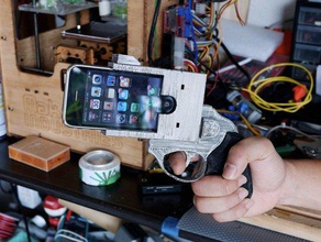 revolver iphone other case evd 3d print model - Mito3D