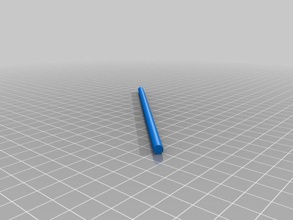 rod 3d Drucker - Zubehör Zylinder Teil sketchup spool stick tool nützlich nutzlos 3d print model - Mito3D