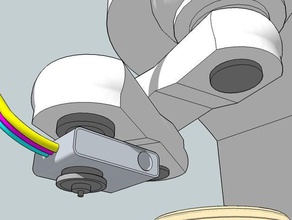 polar impresora 3d las impresoras el brazo del robot scara cero huella 3d print model - Mito3D