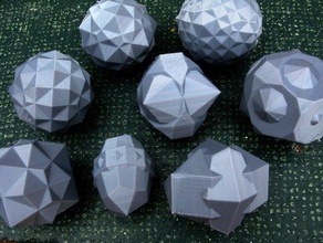 johnson polyhedron-dual compounds math art geometry openscad 3d print model - Mito3D