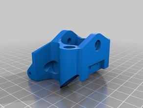 remix bv3d solidoodle carriage added bearings stronger sides printer parts 3d print model - Mito3D