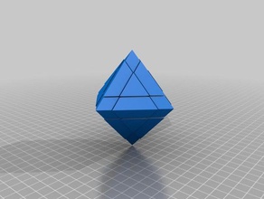 rombo rubiks cube i puzzle personalizzato 3d print model - Mito3D
