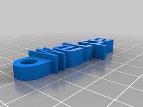 welpe de l'organisation personnalisé 3d print model - Mito3D