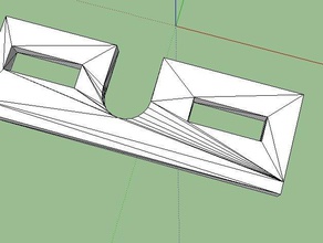 no lado quente da placa de montagem reprap 3d a impressora partes hotend jhead 3d print model - Mito3D