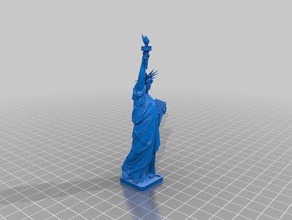 la estatua de libertad libro editado los edificios estructuras mrricketts 3d print model - Mito3D