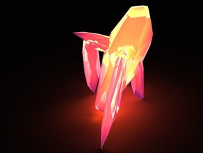 dream creatures sculptures animal blender gem geometric odd 3d print model - Mito3D