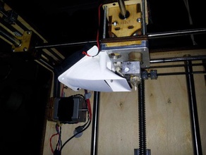 bocca ampia e condotto della ventola ultimaker 3d la stampante parti inventore 3d print model - Mito3D