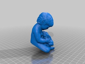estátua varreduras réplicas 3d print model - Mito3D