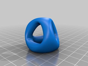 tetra sütun matematik sanat 3d print model - Mito3D