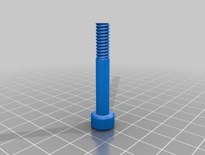 long bolt diy customized 3d print model - Mito3D