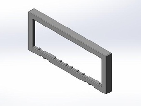 rokenbok de la cartelera del marco frontal ingeniería 3d print model - Mito3D
