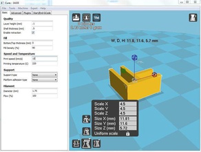 Eckwinkel acrylicwood box diy 90 Grad clip guide Seite 3d print model - Mito3D